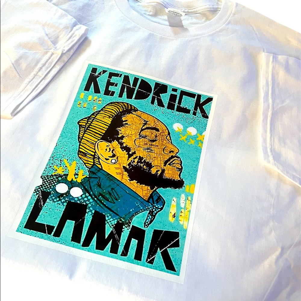 Kendrick Lamar tee by Undefeated Energy